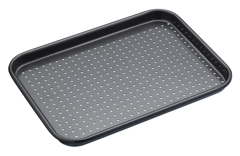 crusty bake non stick baking tray 24x18cm kitchencraft masterclass