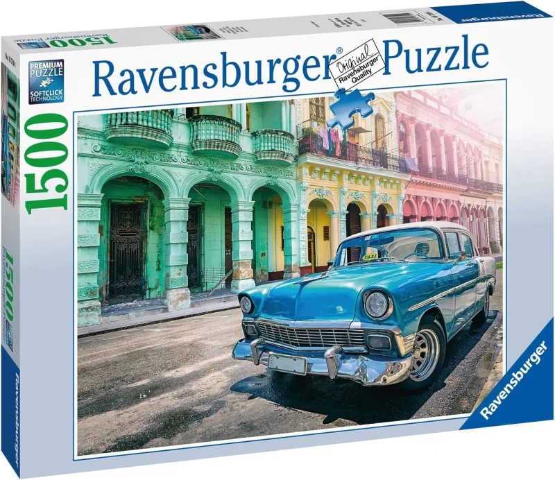 cuba car 1500 piece puzzle perfect gift home decor