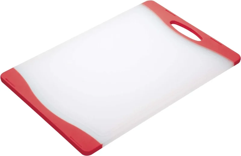 dual sided chopping board for easy cleaning reversible design