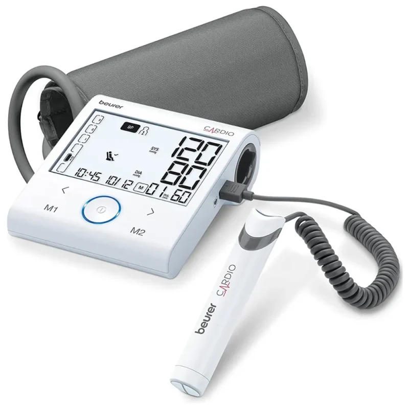 ecg blood pressure monitor for cardio health