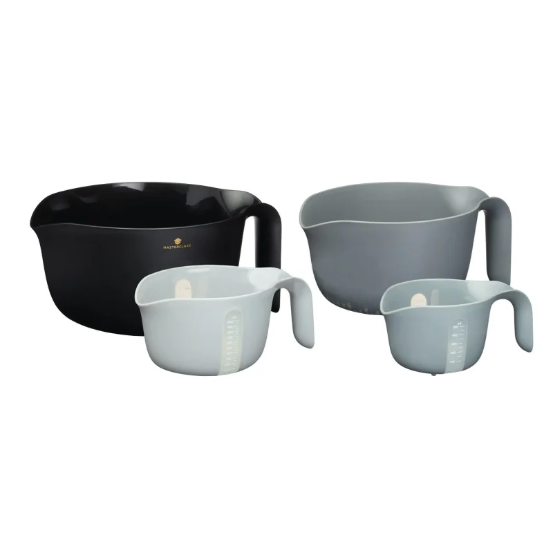 eco friendly mixing bowl set with colander jug