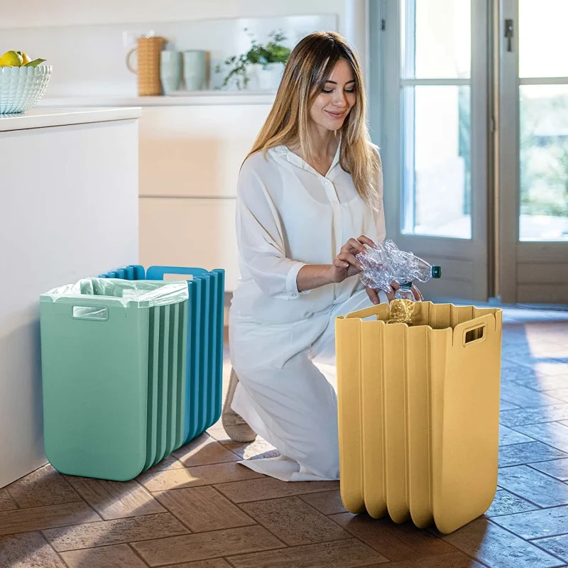 eco friendly recycling bin for home