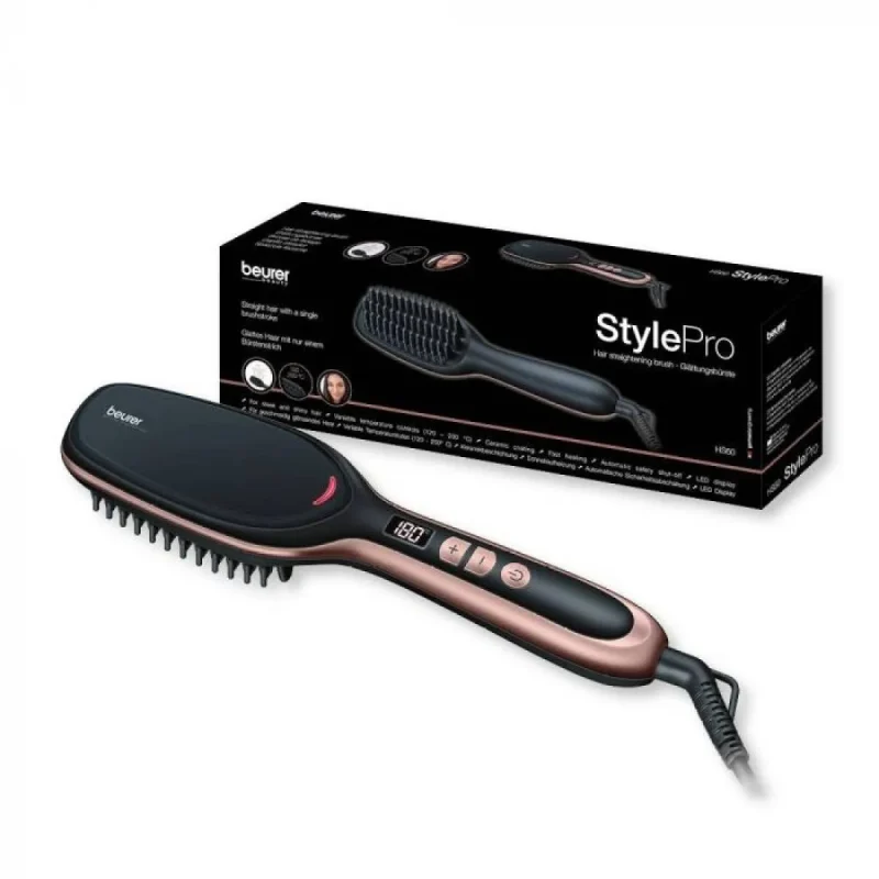 effortless hair smoothing brush for perfect silky locks