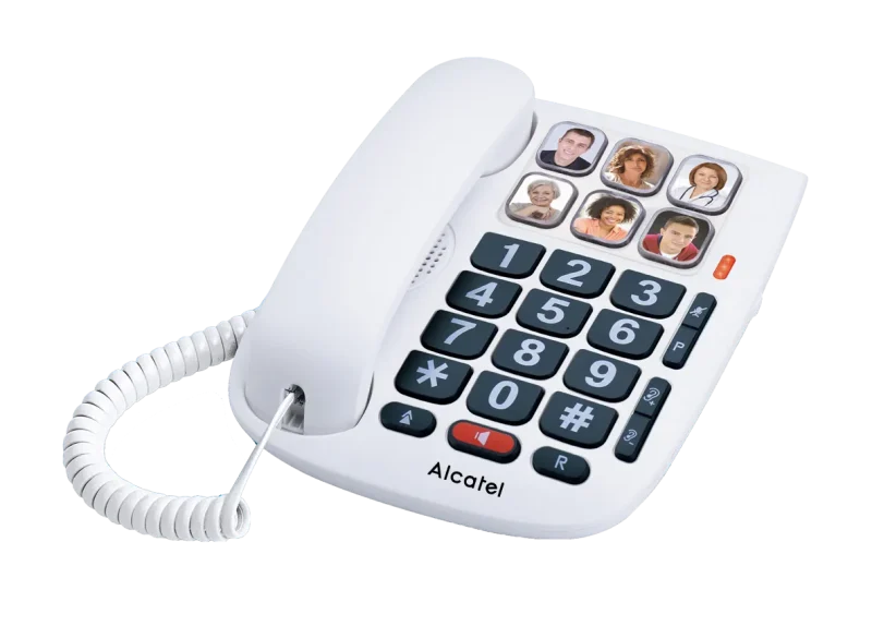 elderly friendly corded phone easy to use home phone for seniors