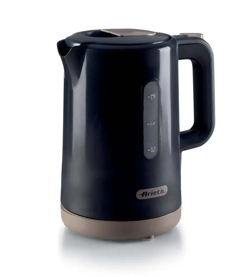 electric black breakfast kettle for quick morning brews