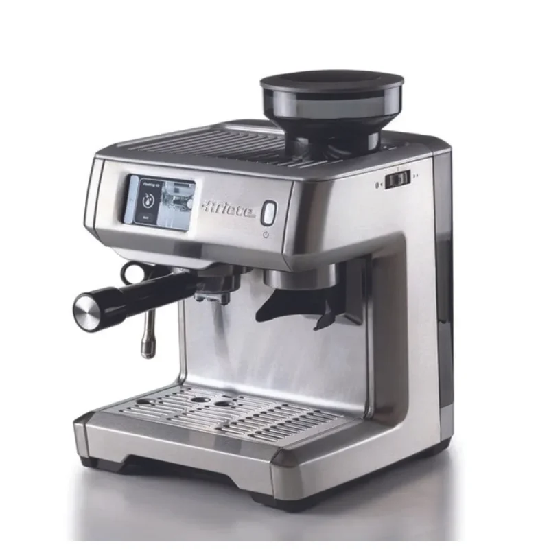 espresso machine with built in grinder