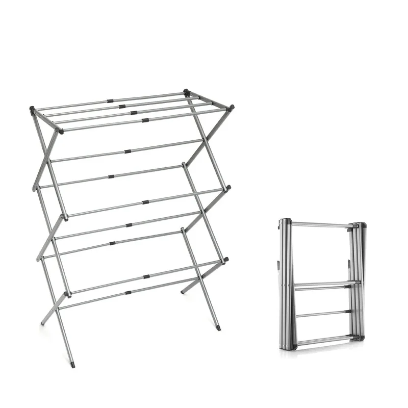 folding metal 3 tier clothes dryer