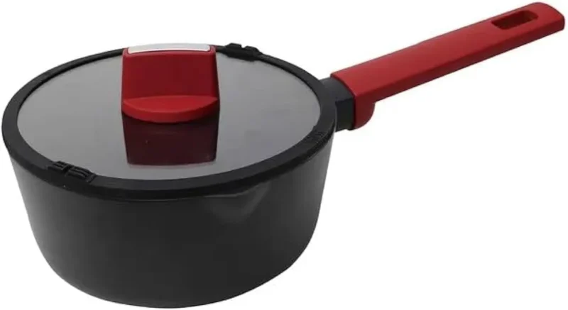 forged aluminum sauce pan with lid oven safe