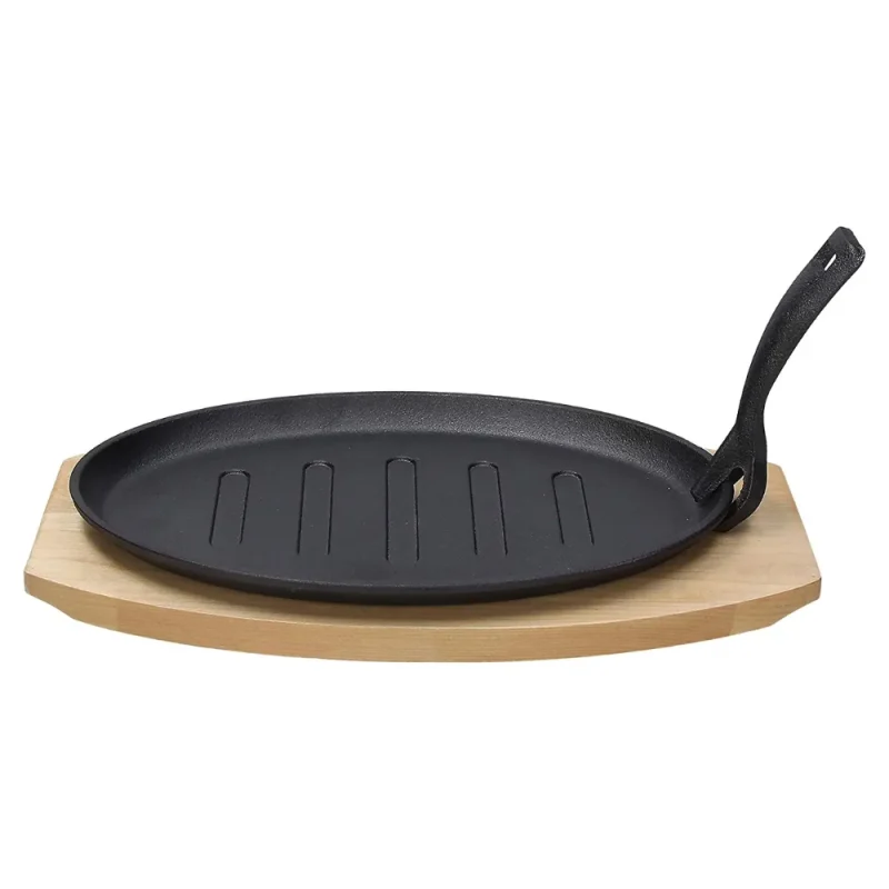 fusion cast iron frying pan