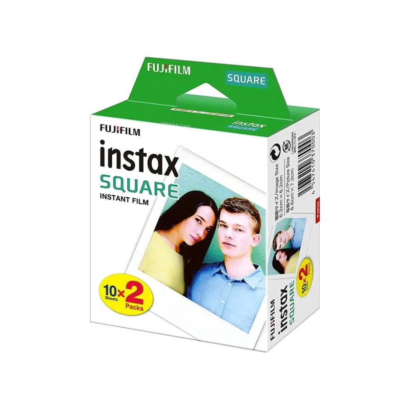 instax square instant film twin pack fujifilm