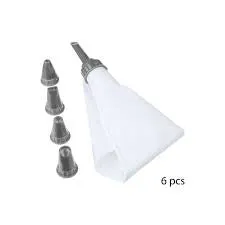 jja gourmet piping bag set 6 pack