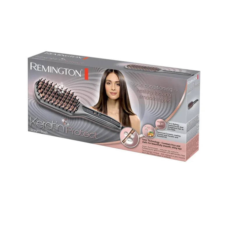 keratin hair straightening brush