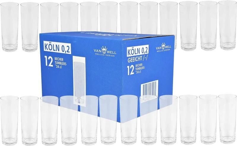 koln 0 2l glass dozen 24cl