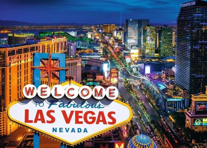 las vegas 1000 piece adult jigsaw puzzle