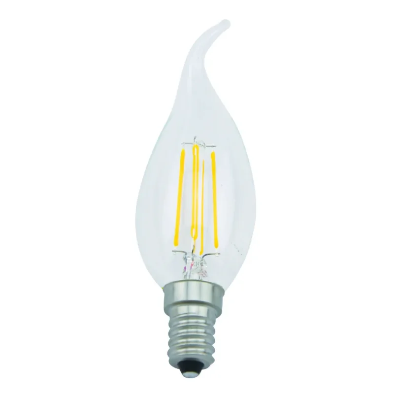 led filament candle light bulb energy efficient stylish lighting