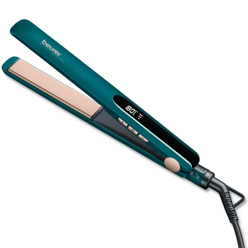 luxelle ceramic hair straightener perfectly polished styles