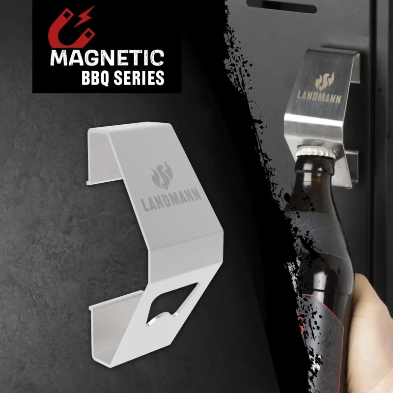 magnetic bbq bottle opener attachment