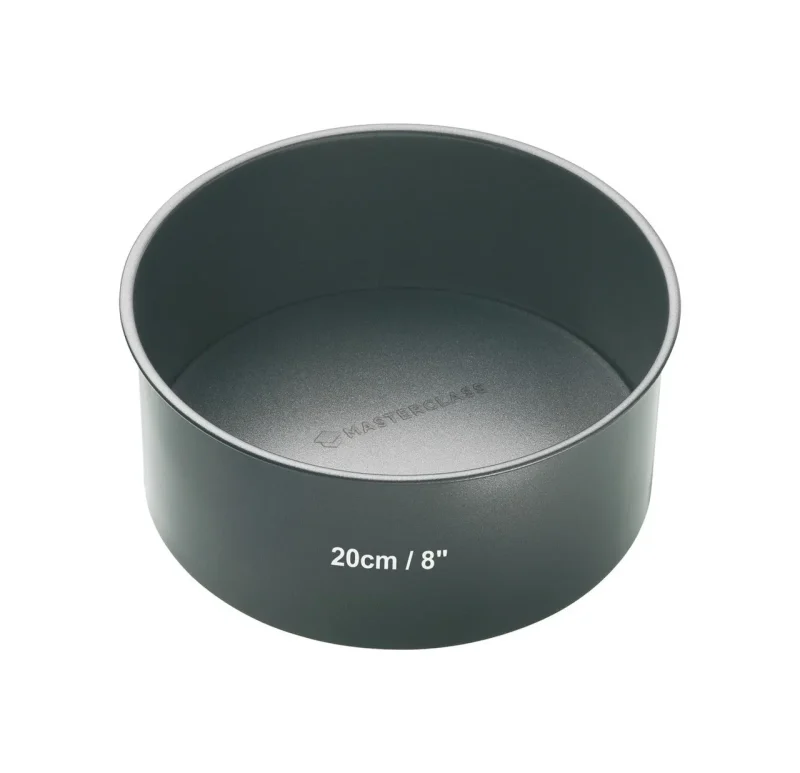 masterclass 20cm deep non stick round cake pan loose base