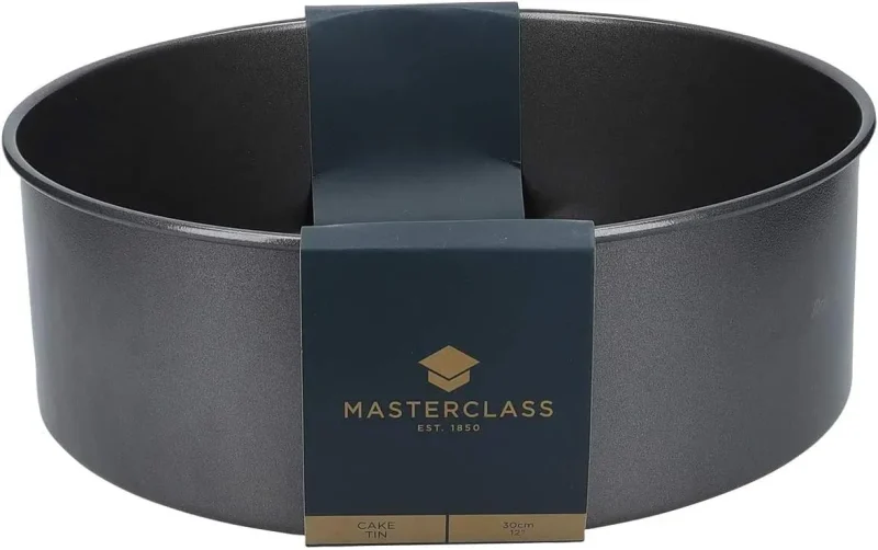 masterclass 30cm non stick deep cake pan loose base