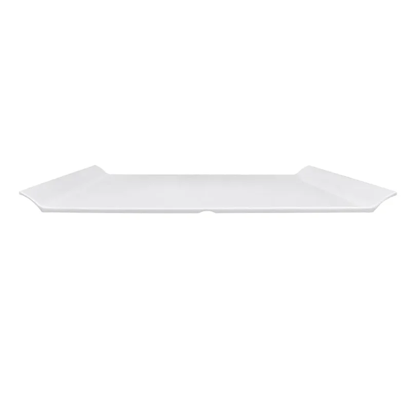 michele melamine white platter