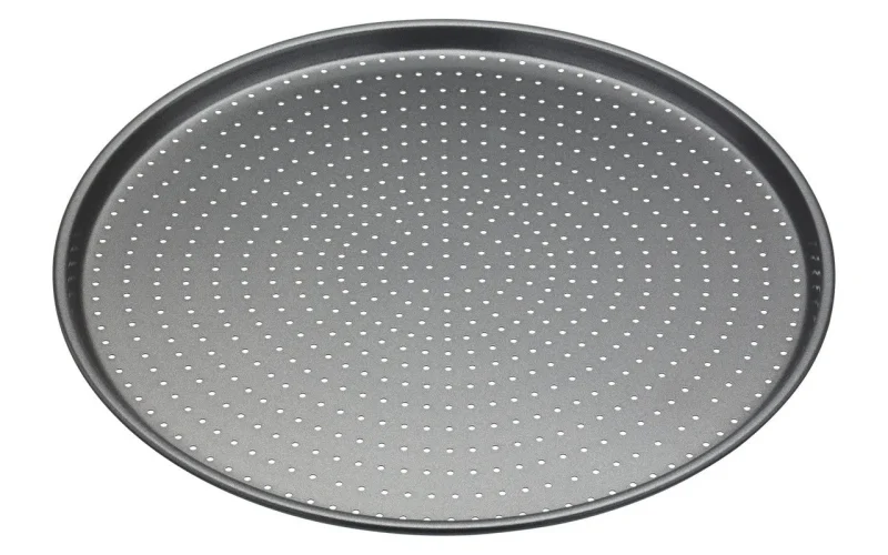 non stick crusty bake pizza tray by kitchencraft