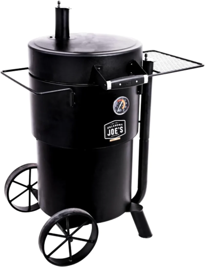 oklahoma joe charbroil drum smoker premium bbq smoker