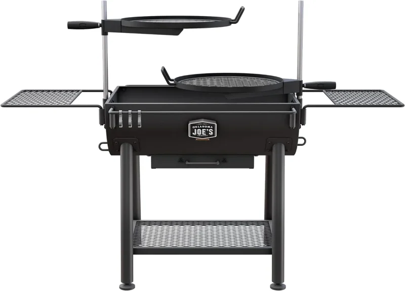 oklahoma joe s firecraft series charcoal barrel perfect bbq companion