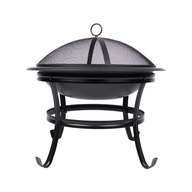 outdoor fire pit grill combo