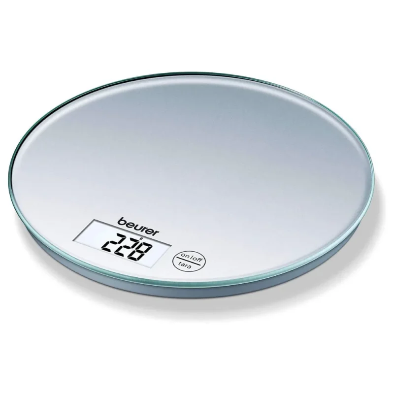 precision round kitchen scale for accurate weighing