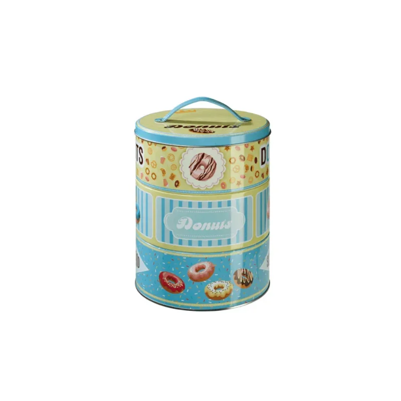 premium biscuit donut tin perfect for gifting