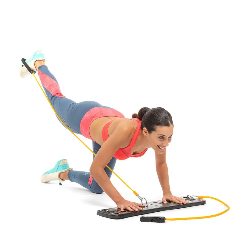 push up board with bands guide for home workouts