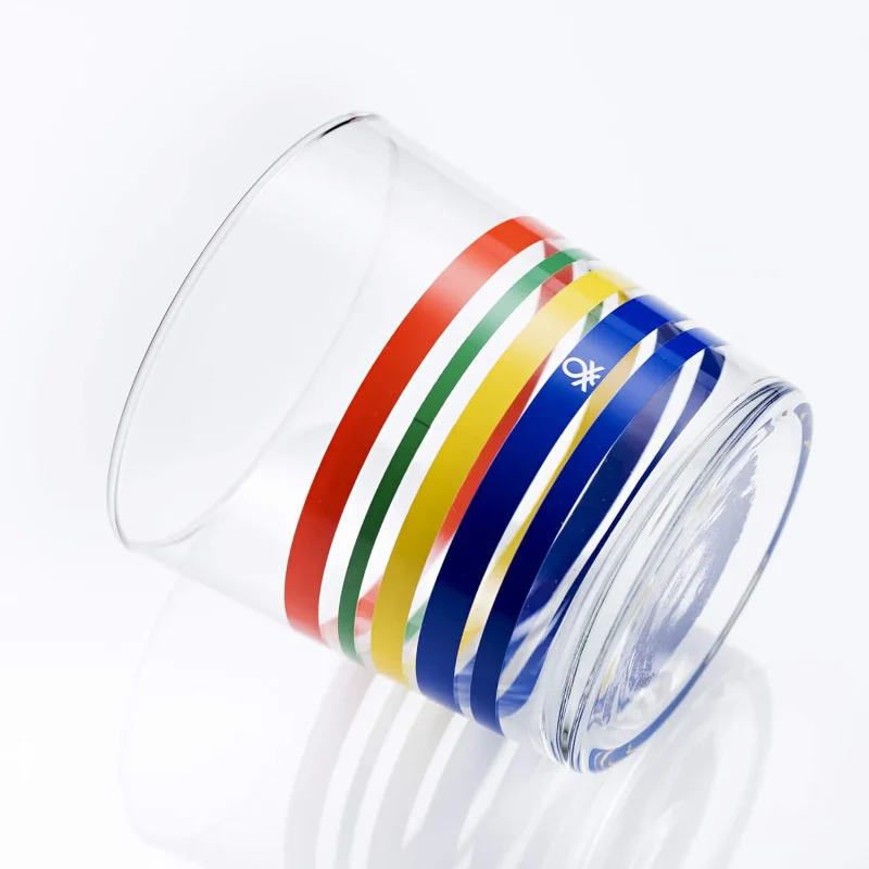 rainbow 4 pack drinking cups set