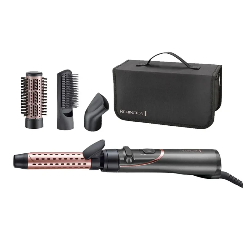 rotating hot air styler for curl straight hair