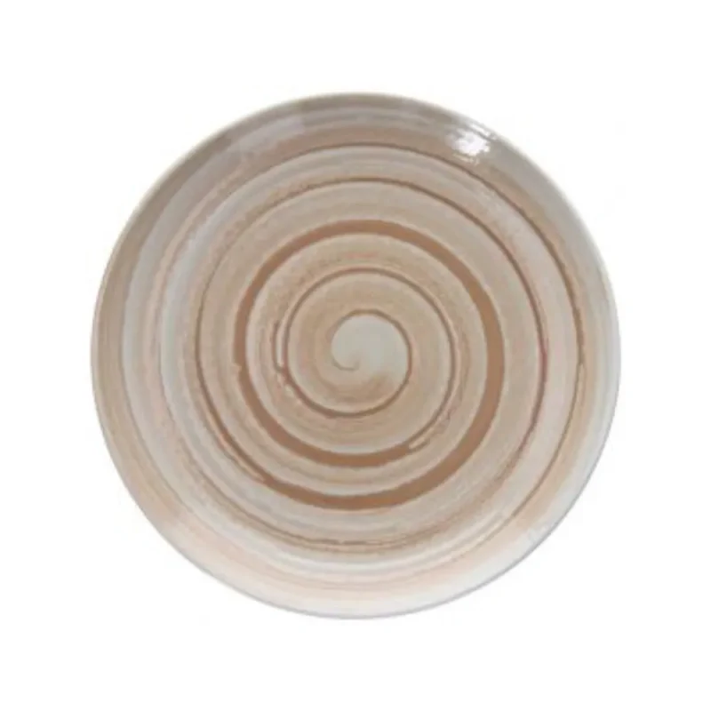 round pizza plates cinzia aura mattone