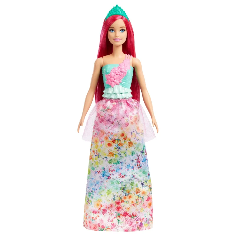 royal dreamtopia doll with dark pink hair