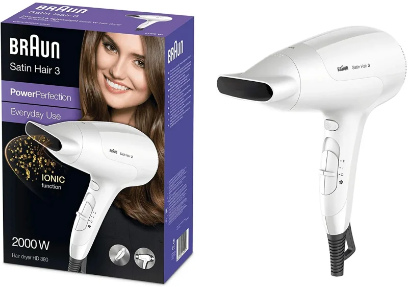 satinhair 3 pro hair dryer ultimate smoothness shine