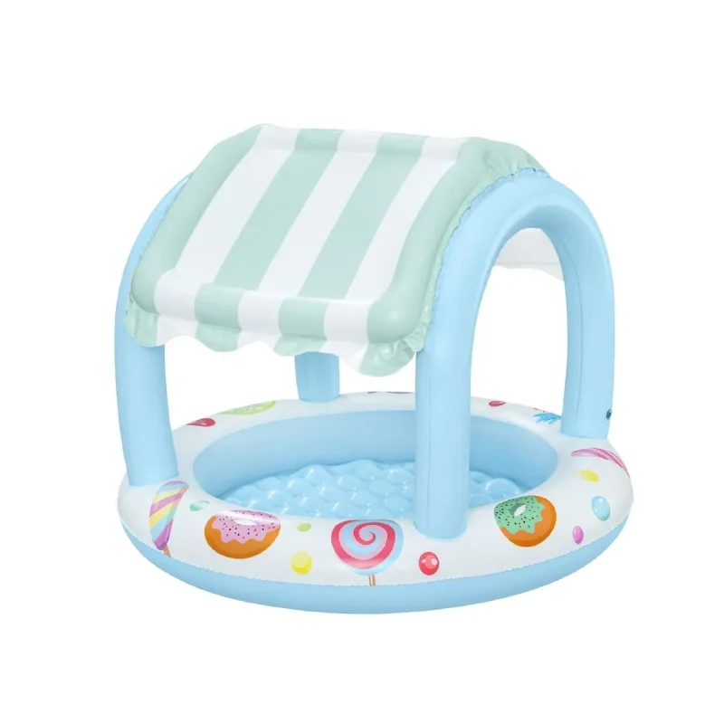 shaded kiddie pool for sweet shoppe perfect summer fun