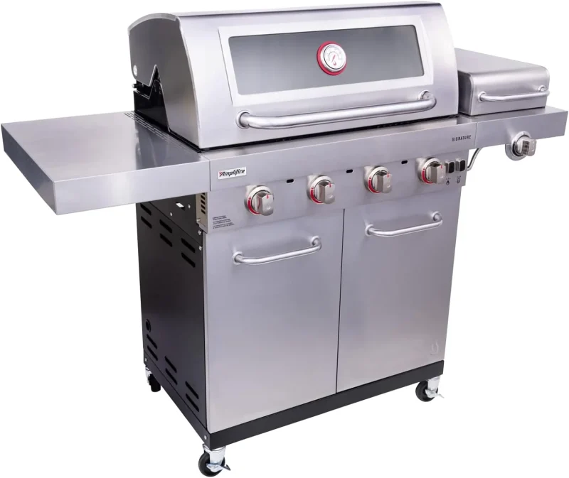 signature series 4 burner gas grill premium outdoor cooking