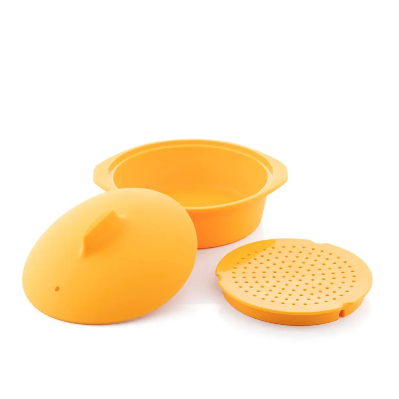 silicone steamer cookware versatile kitchen tool