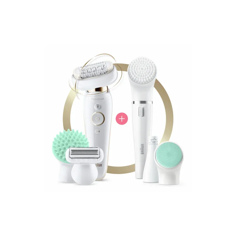 silk pil 9 flex epilator facespa beauty set