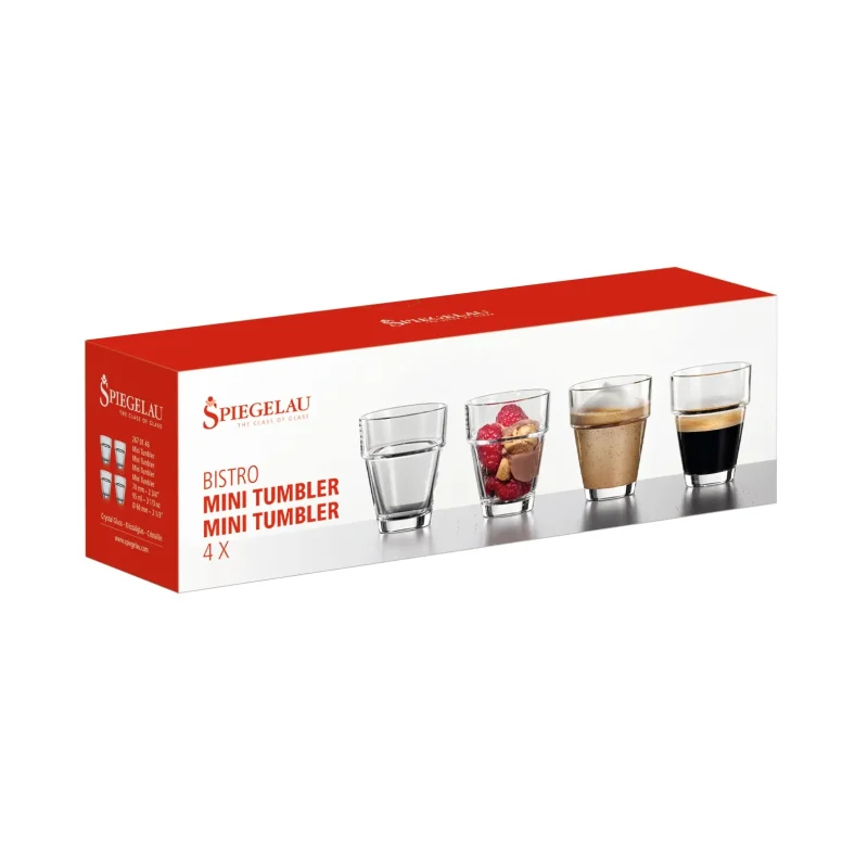 spiegelau stackable espresso dessert cup