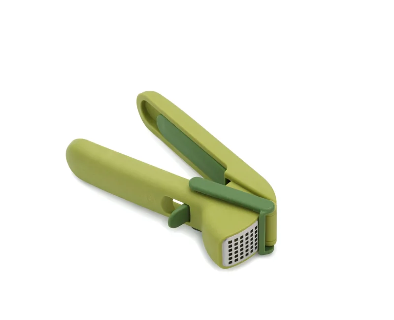 stainless steel garlic press effortless mincing