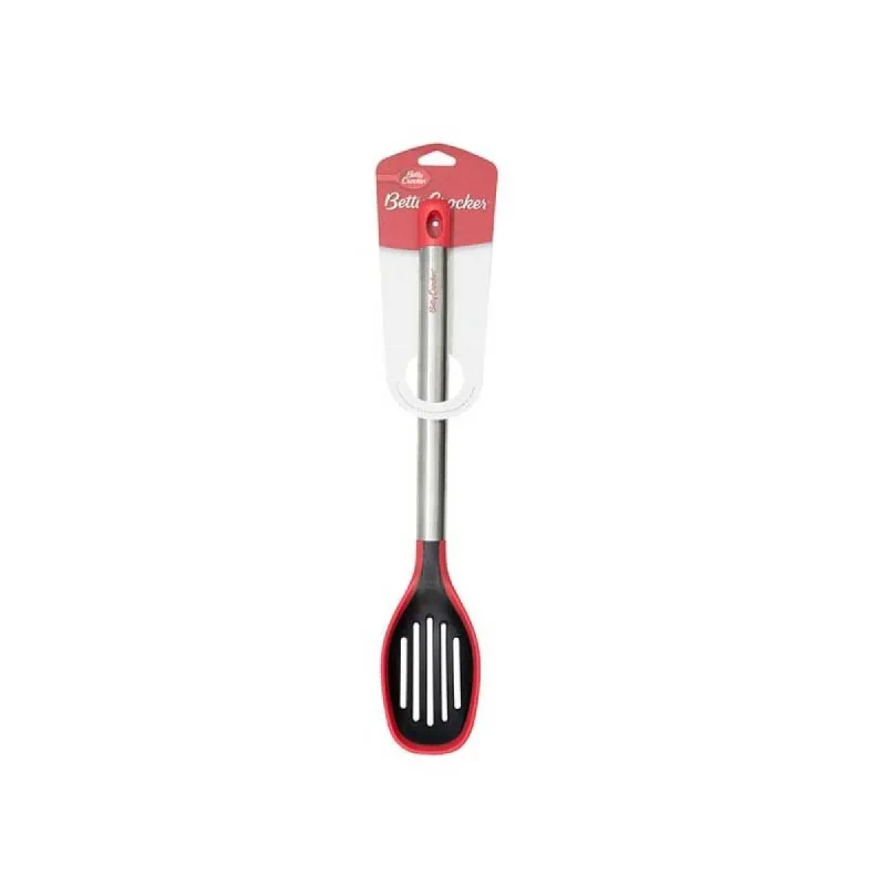 stainless steel slotted spoon for cooking