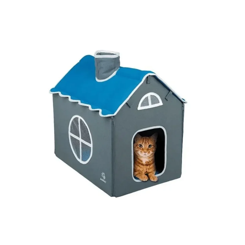 stylish pet house for indoor outdoor use