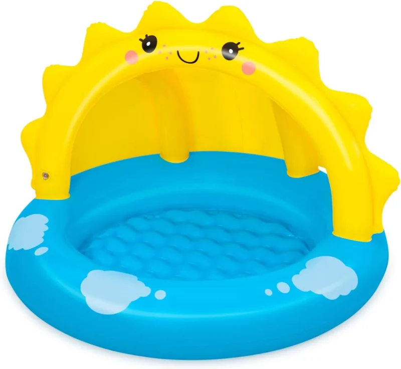 sunny days 101x97x71cm shaded kiddie pool