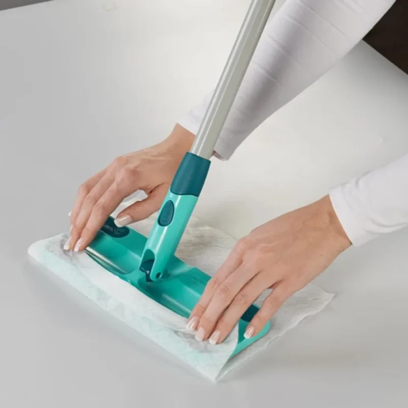 telescopic dusting mop with extendable handle easy clean