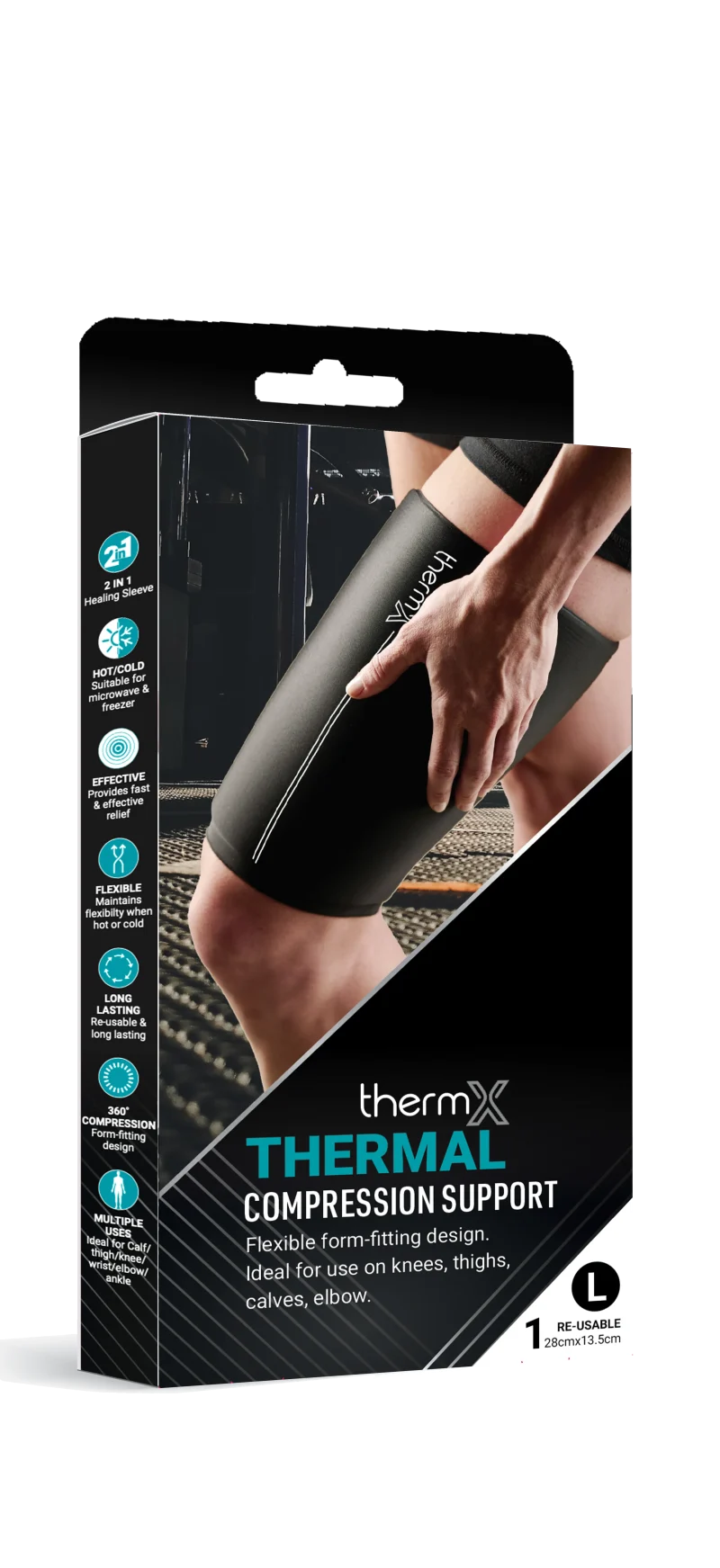 thermal compression sleeve heat therapy for pain relief scaled