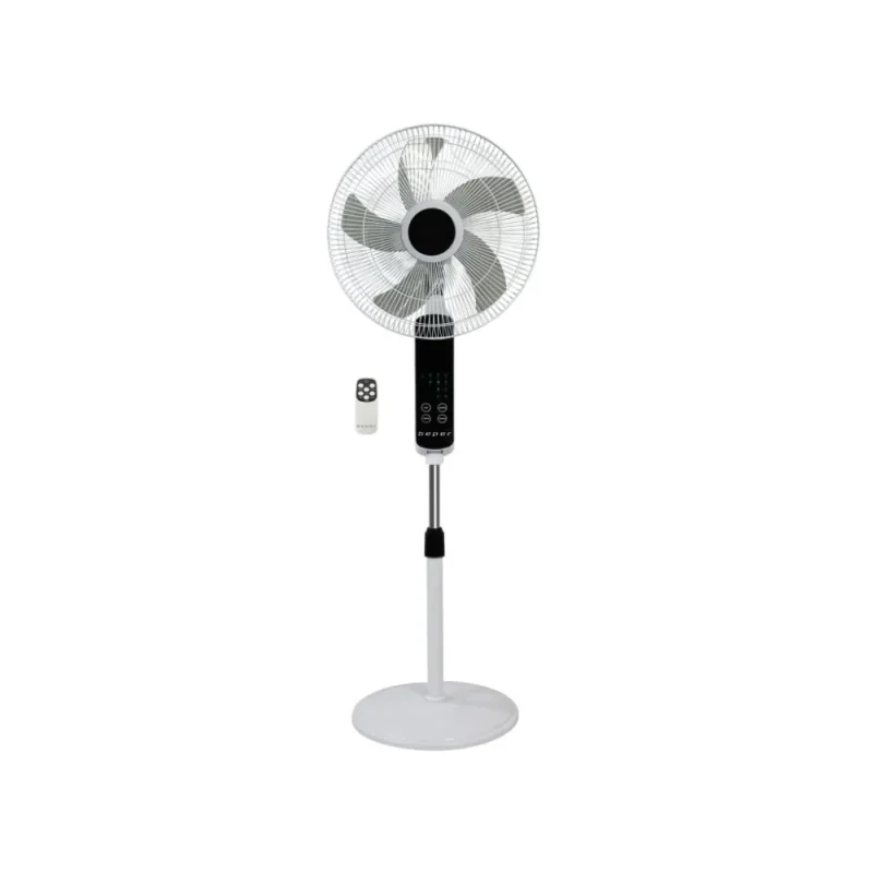 touch screen control 55w stand fan easy setup