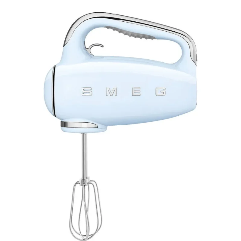 vintage 50s pastel blue hand mixer retro style