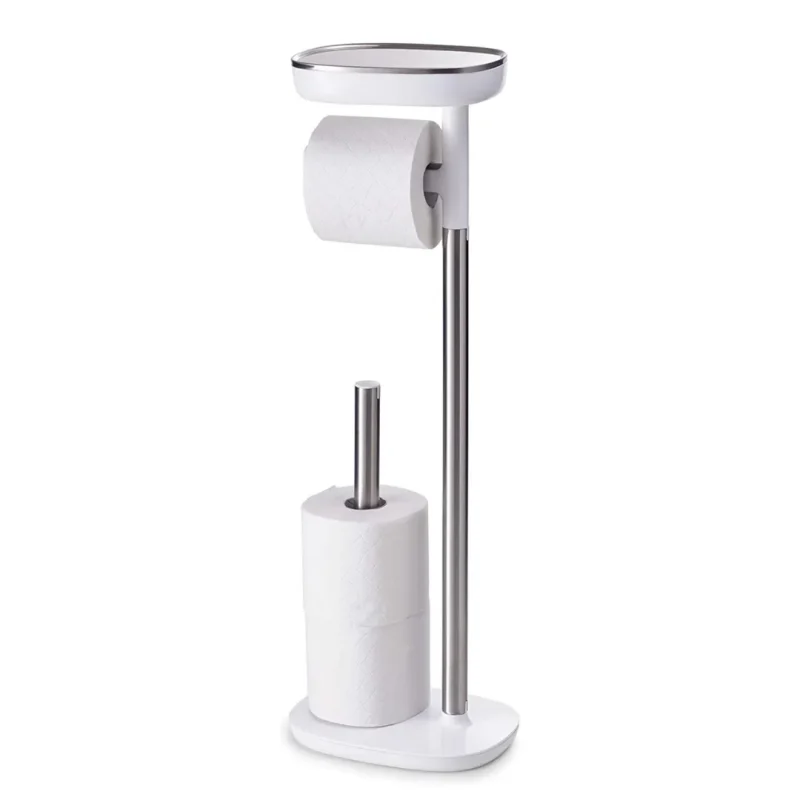 wall mounted toilet paper holder efficient storage solution